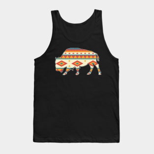 Bison Pattern - 2 Tank Top